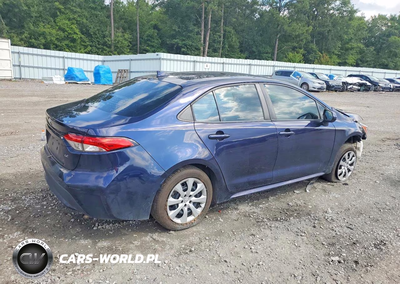 2020 Toyota Corolla Le VIN:5YFEPRAE3LP090738 - 3