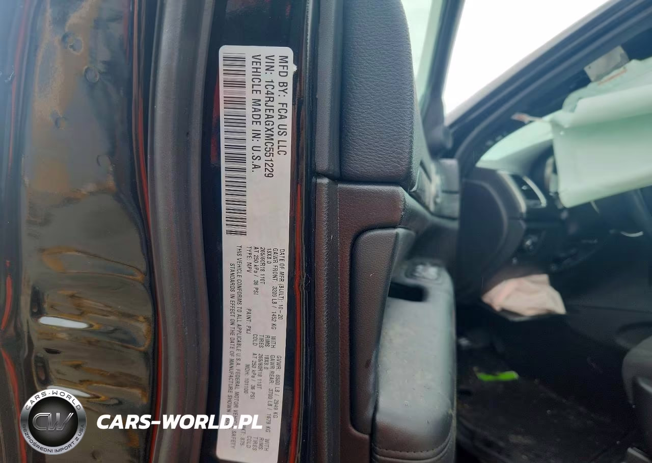 2021 Jeep Grand Cherokee Laredo VIN:1C4RJEAGXMC551229 - 14