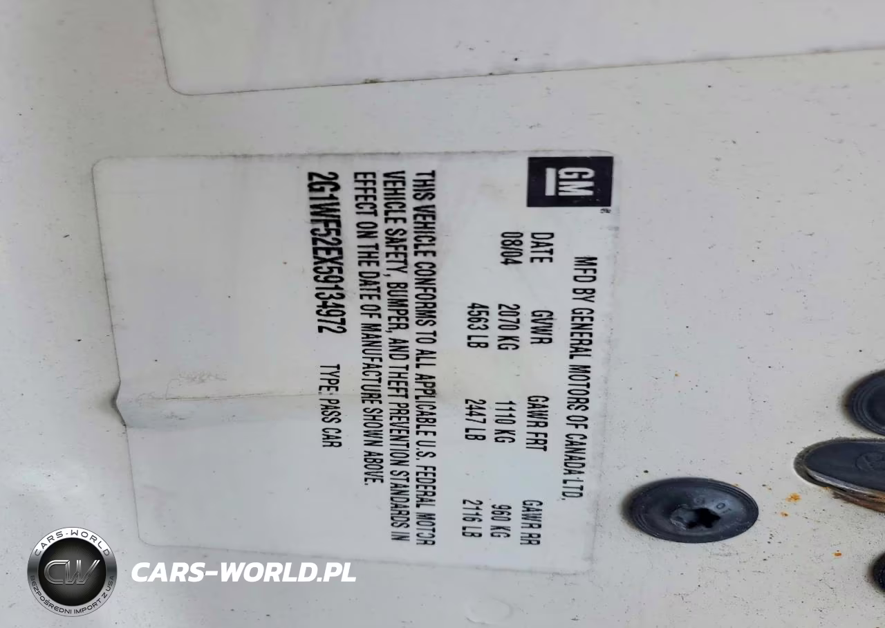 2005 Chevrolet Impala VIN:2G1WF52EX59134972 - 12