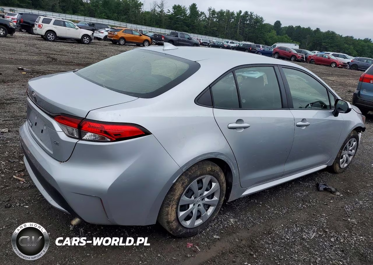 2022 Toyota Corolla Le VIN:JTDEPMAEXNJ197716 - 3