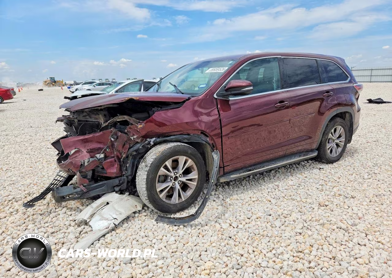 2016 Toyota Highlander Le Plus