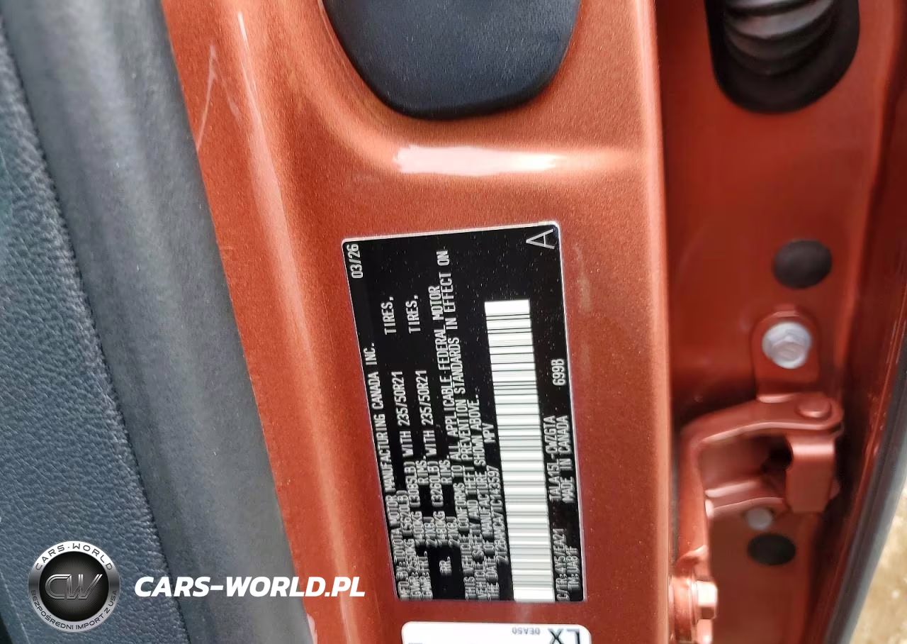 2026 Lexus Rx 350 Premium VIN:2T2BAMCA7TC143597 - 12