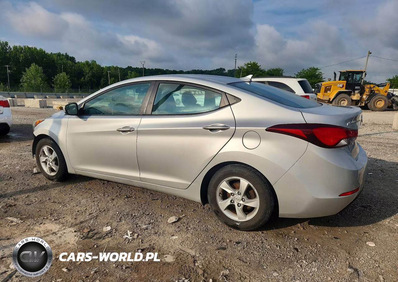 2015 Hyundai Elantra Se VIN:5NPDH4AE2FH631548 - 2