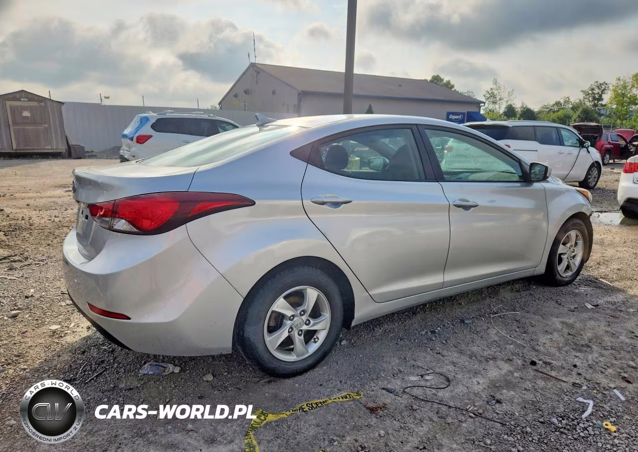 2015 Hyundai Elantra Se VIN:5NPDH4AE2FH631548 - 3