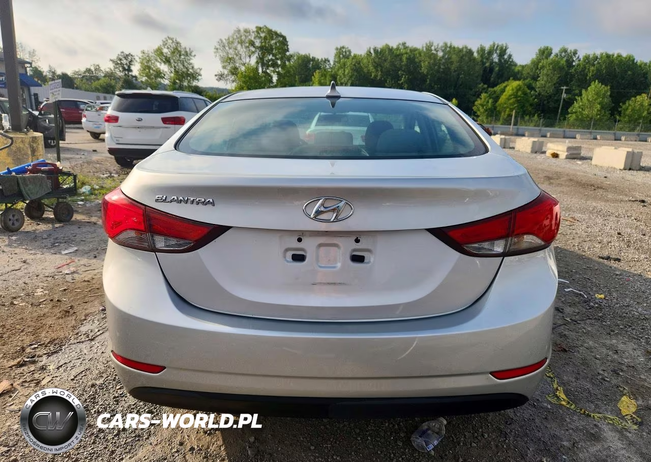 2015 Hyundai Elantra Se VIN:5NPDH4AE2FH631548 - 6