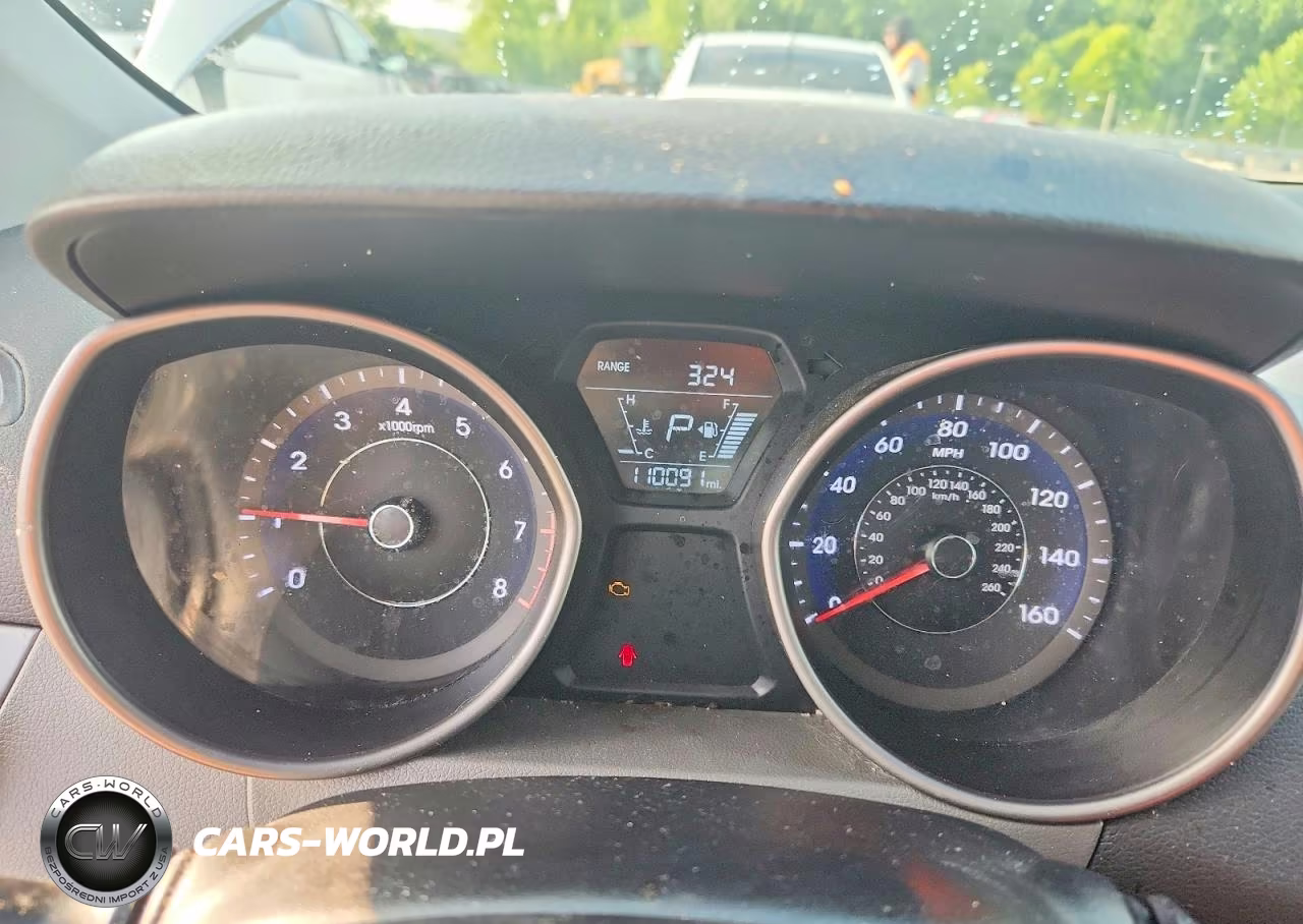 2015 Hyundai Elantra Se VIN:5NPDH4AE2FH631548 - 9