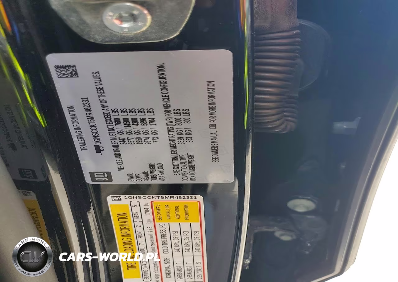 2021 Chevrolet Suburban C1500 Lt VIN:1GNSCCKT5MR462331 - 13