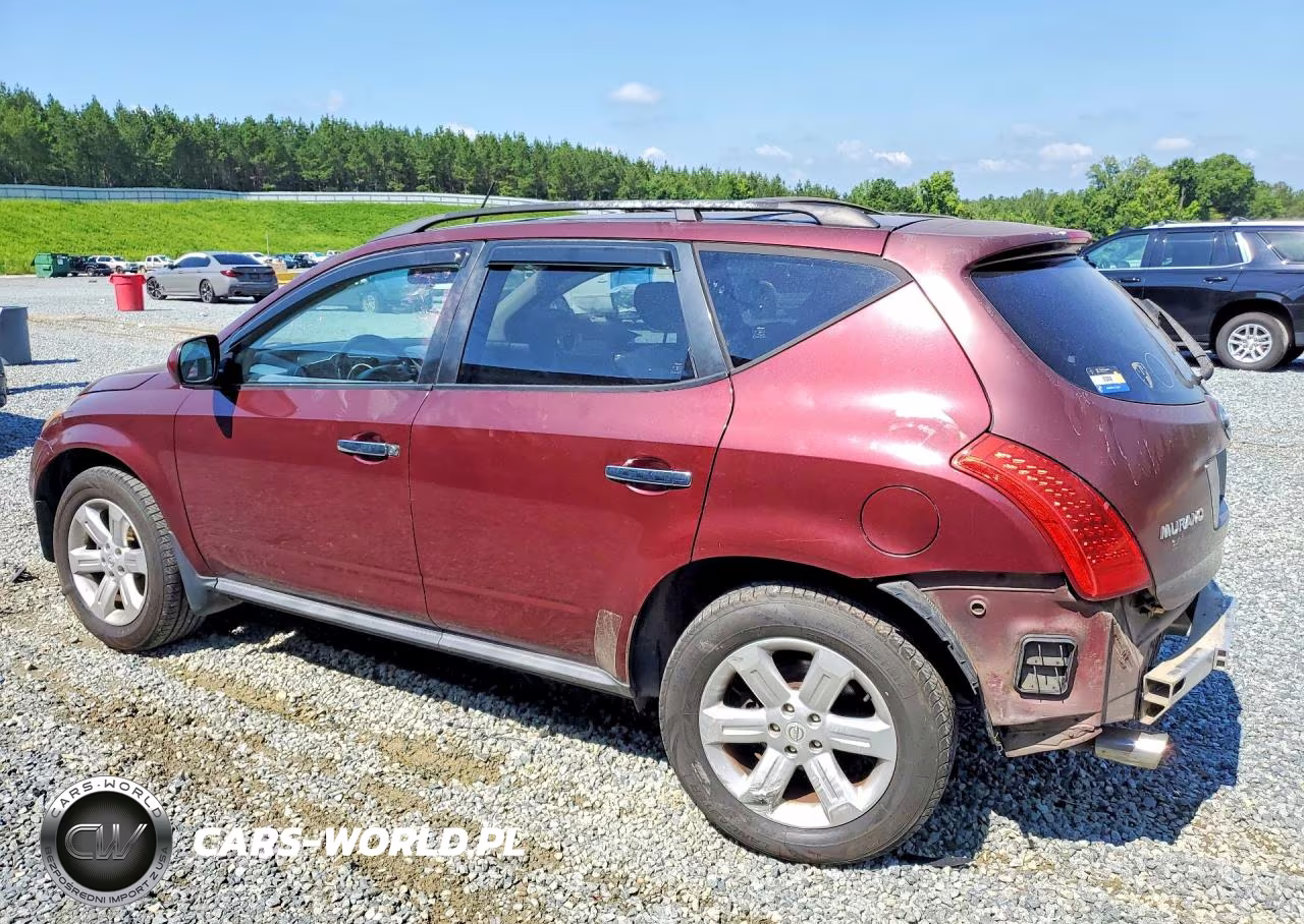 2006 Nissan Murano S VIN:JN8AZ08T56W419755 - 2