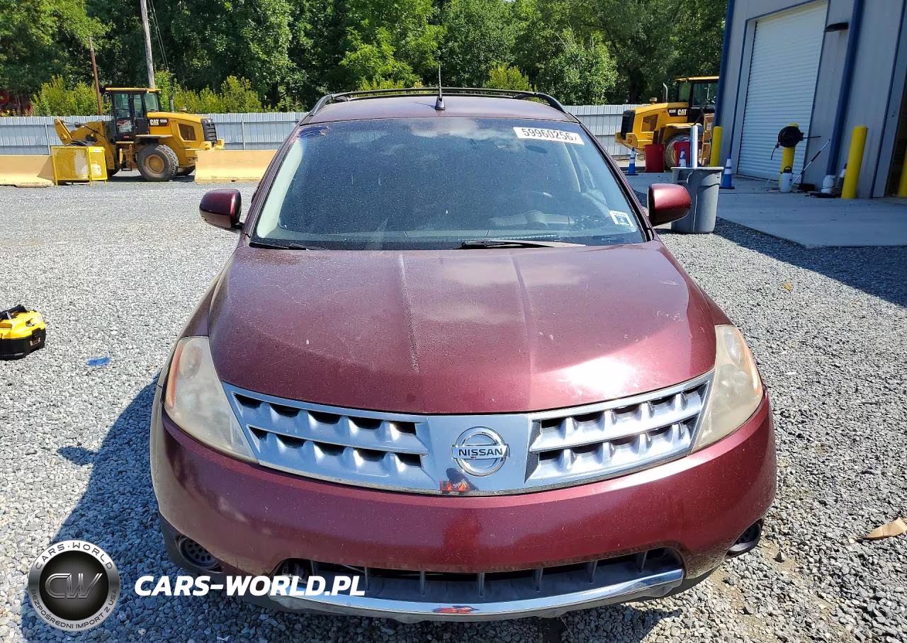 2006 Nissan Murano S VIN:JN8AZ08T56W419755 - 5