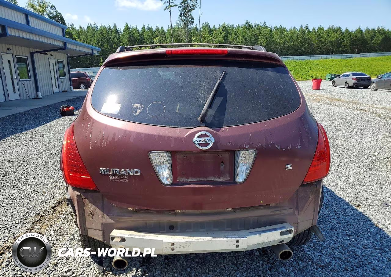 2006 Nissan Murano S VIN:JN8AZ08T56W419755 - 6