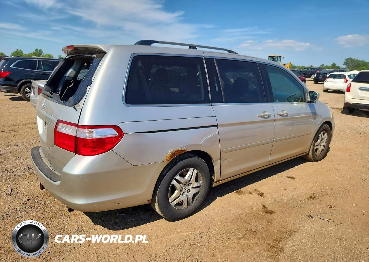2007 Honda Odyssey Exl VIN:5FNRL38717B405295 - 3