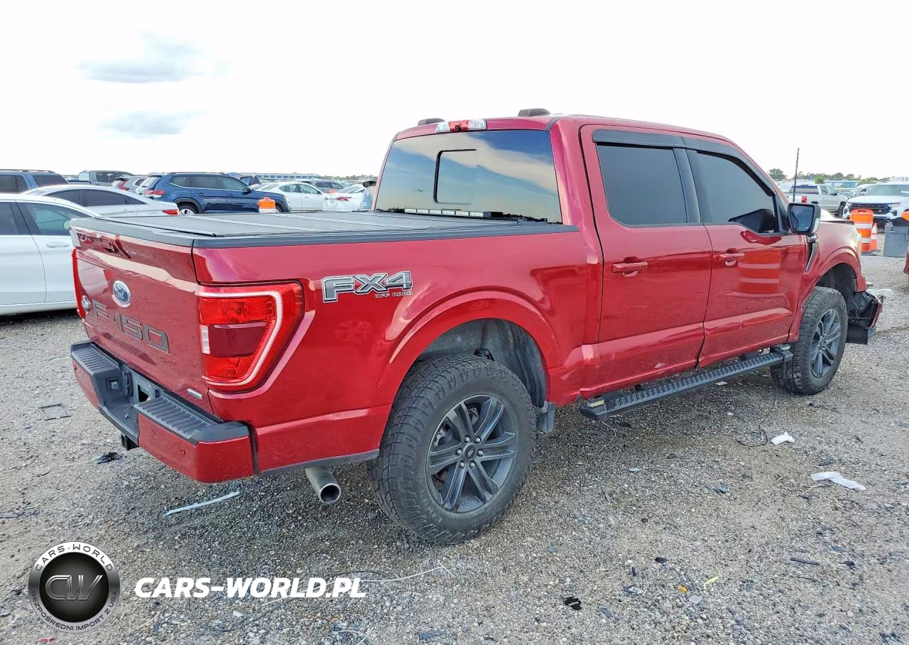 2022 Ford F150 Supercrew VIN:1FTFW1E87NKE61107 - 3