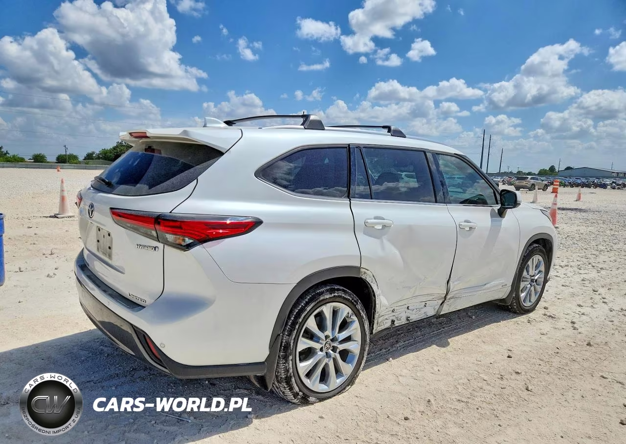 2023 Toyota Highlander Hybrid Limited VIN:5TDXBRCH2PS124583 - 3