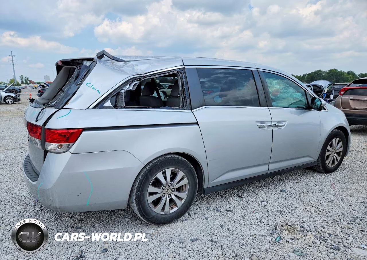2014 Honda Odyssey Exl VIN:5FNRL5H66EB096181 - 3