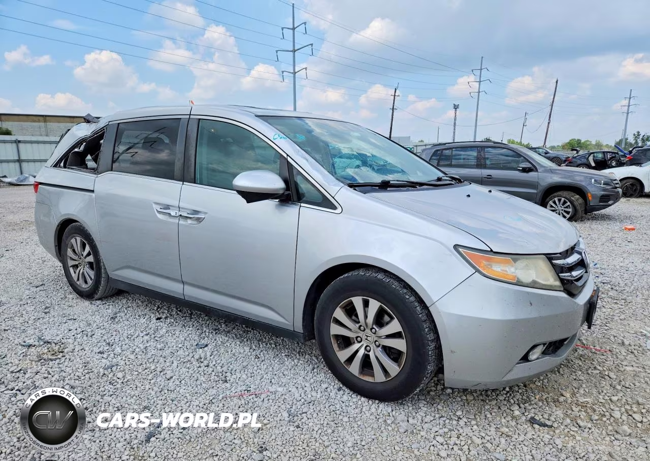2014 Honda Odyssey Exl VIN:5FNRL5H66EB096181 - 4