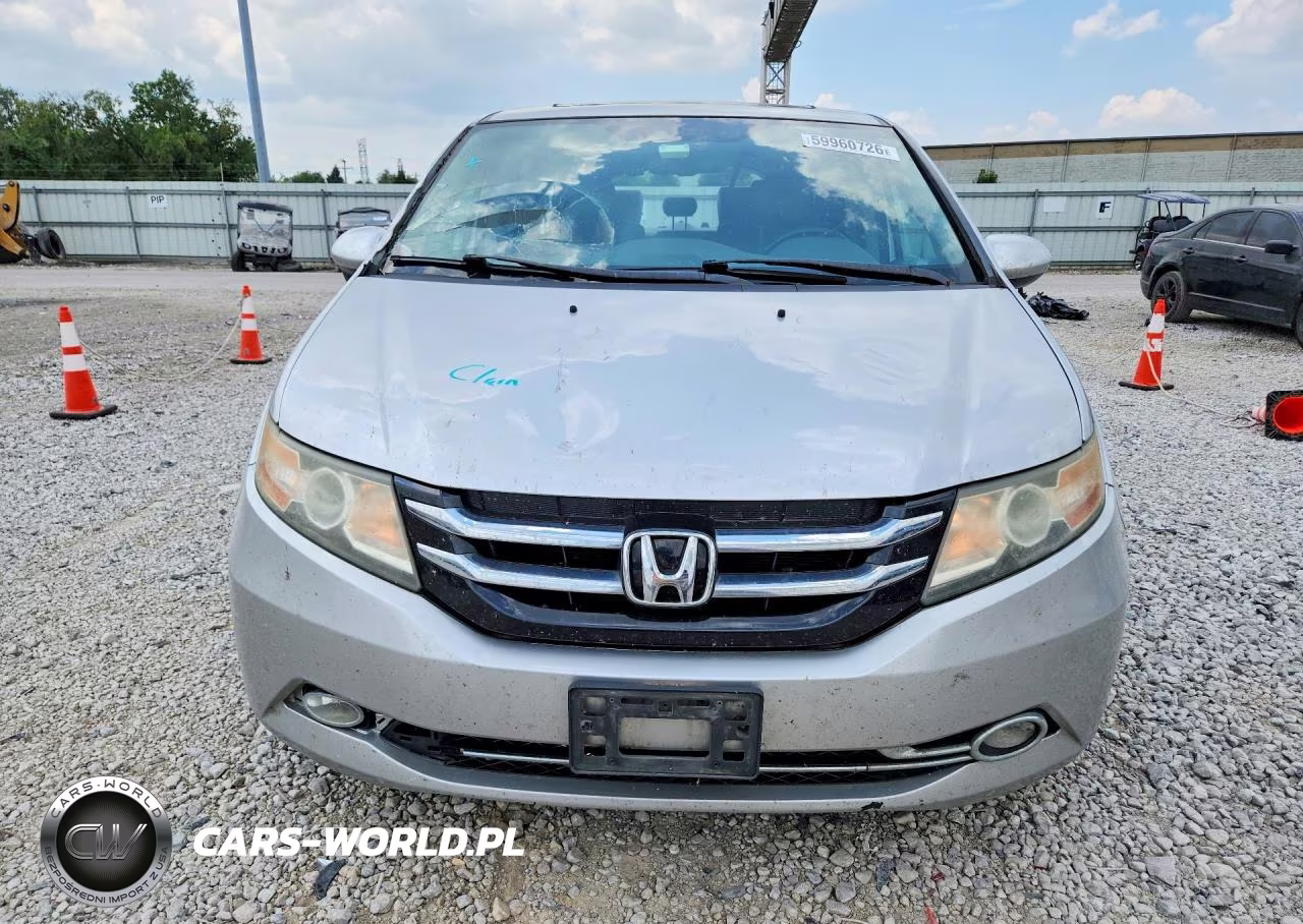 2014 Honda Odyssey Exl VIN:5FNRL5H66EB096181 - 5