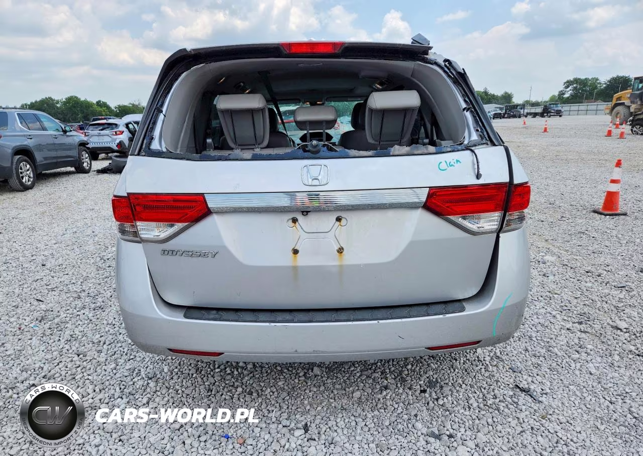 2014 Honda Odyssey Exl VIN:5FNRL5H66EB096181 - 6
