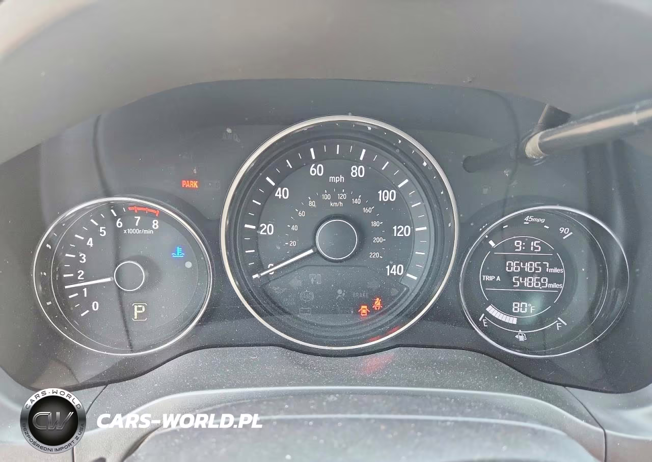 2020 Honda Hr-V Lx VIN:3CZRU6H30LM730774 - 9