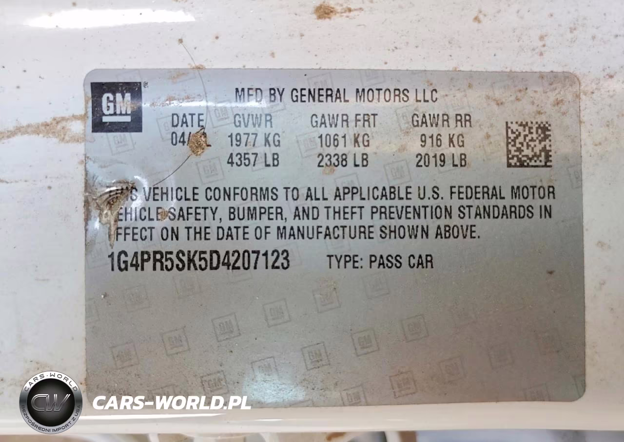 2013 Buick Verano Convenience VIN:1G4PR5SK5D4207123 - 12