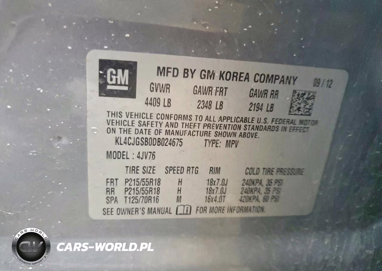 2013 Buick Encore VIN:KL4CJGSB0DB024675 - 14