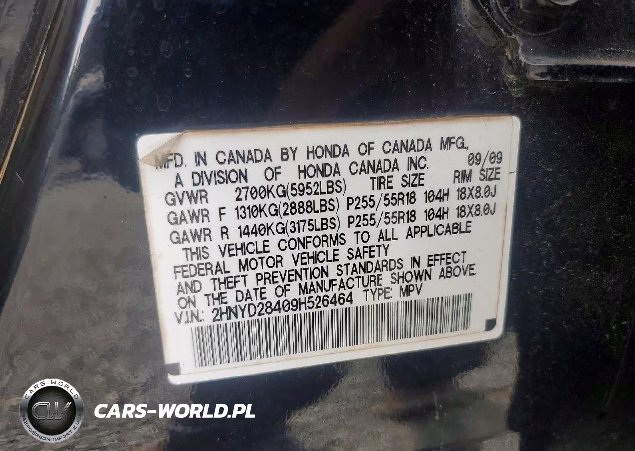 2009 Acura Mdx Technology VIN:2HNYD28409H526464 - 13