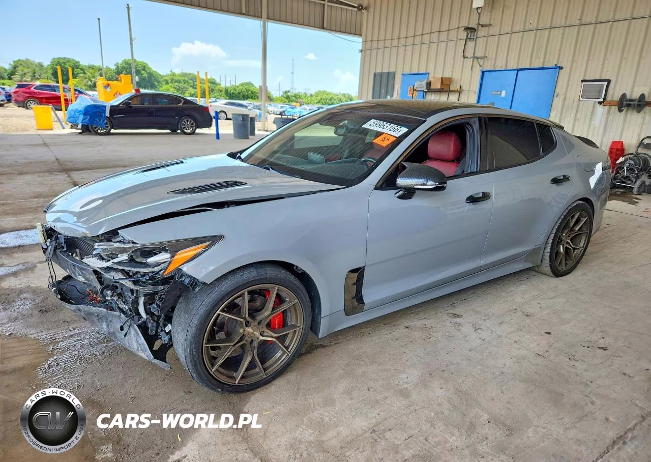 2021 Kia Stinger Gt1 VIN:KNAE45LC1M6096198 - 1