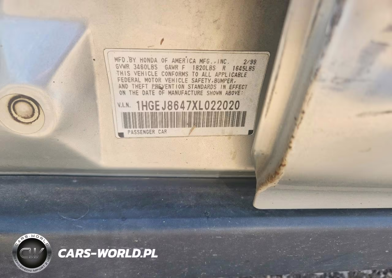 1999 Honda Civic Ex VIN:1HGEJ8647XL022020 - 12