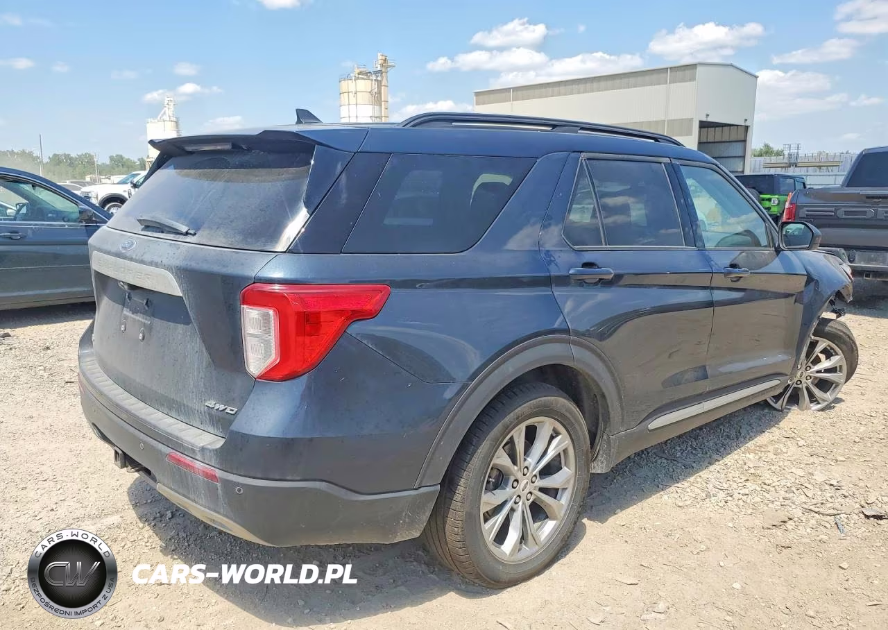 2023 Ford Explorer Xlt VIN:1FMSK8DH8PGA76581 - 3