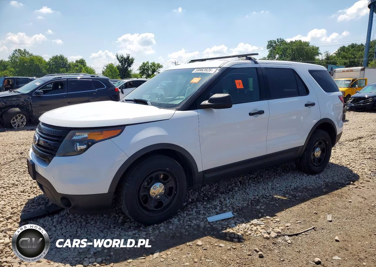 2015 Ford Explorer Police Interceptor VIN:1FM5K8AR3FGB68156 - 1