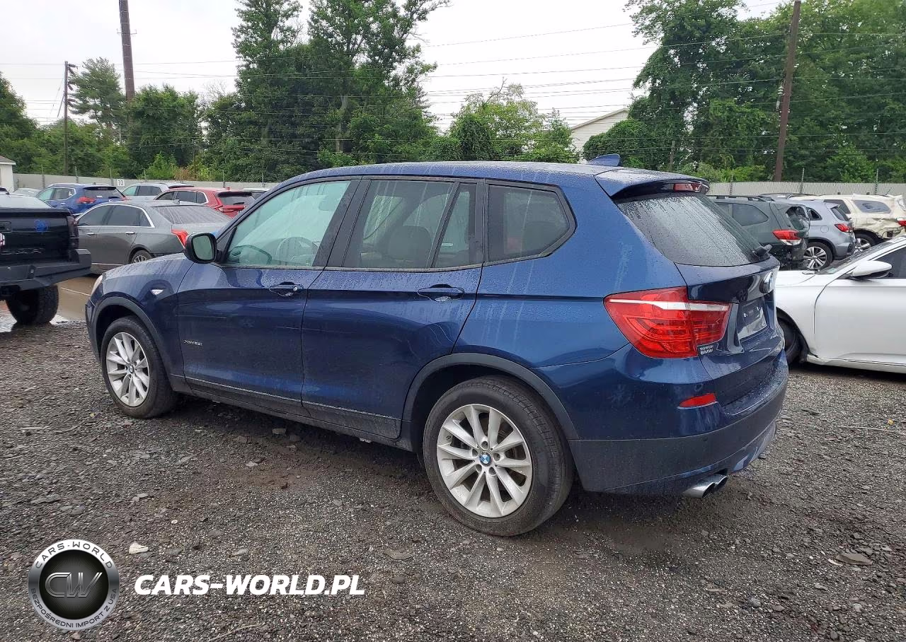 2013 BMW X3 xDrive28I VIN:5UXWX9C52D0A09906 - 2