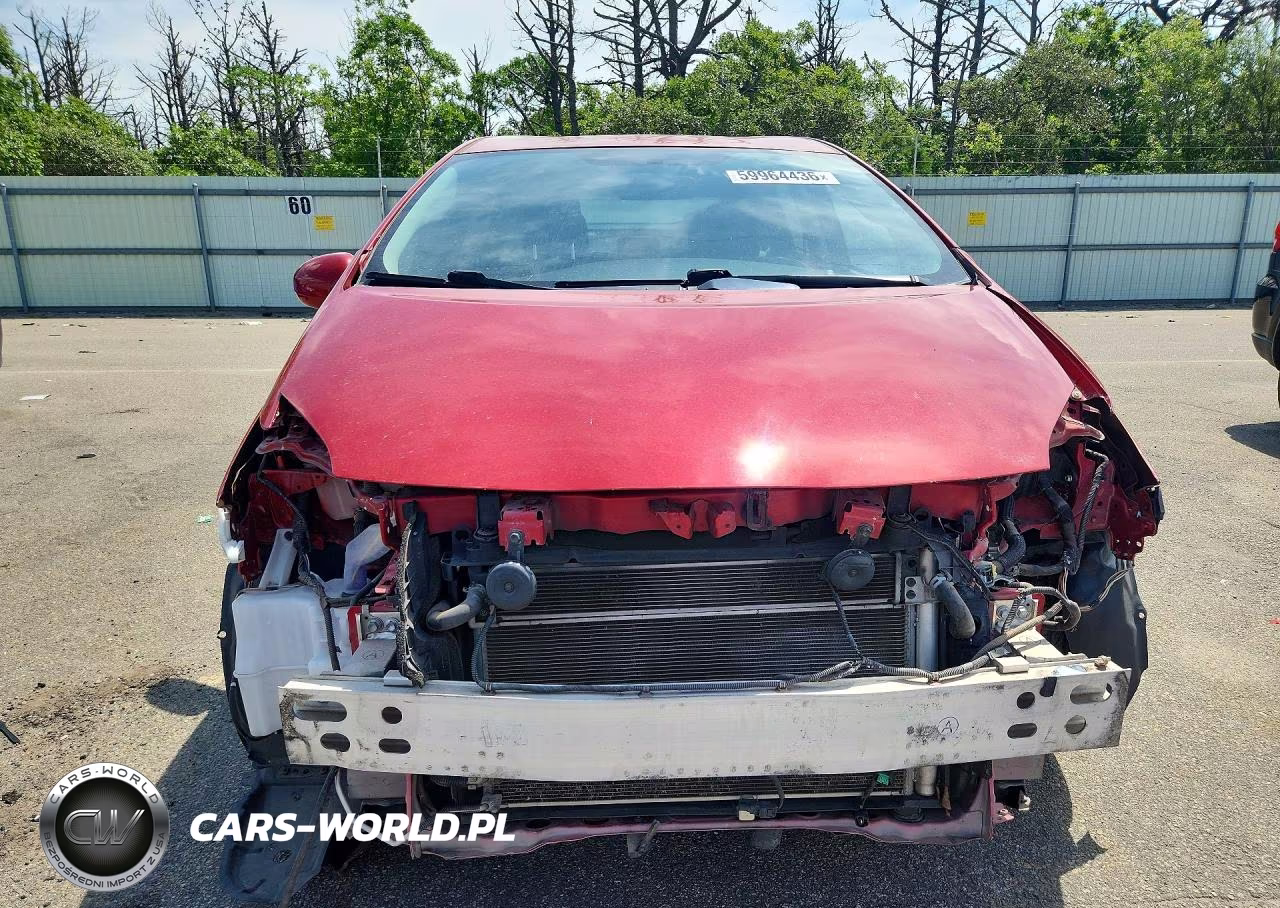 2012 Toyota Prius Two VIN:JTDKN3DU0C1576811 - 5