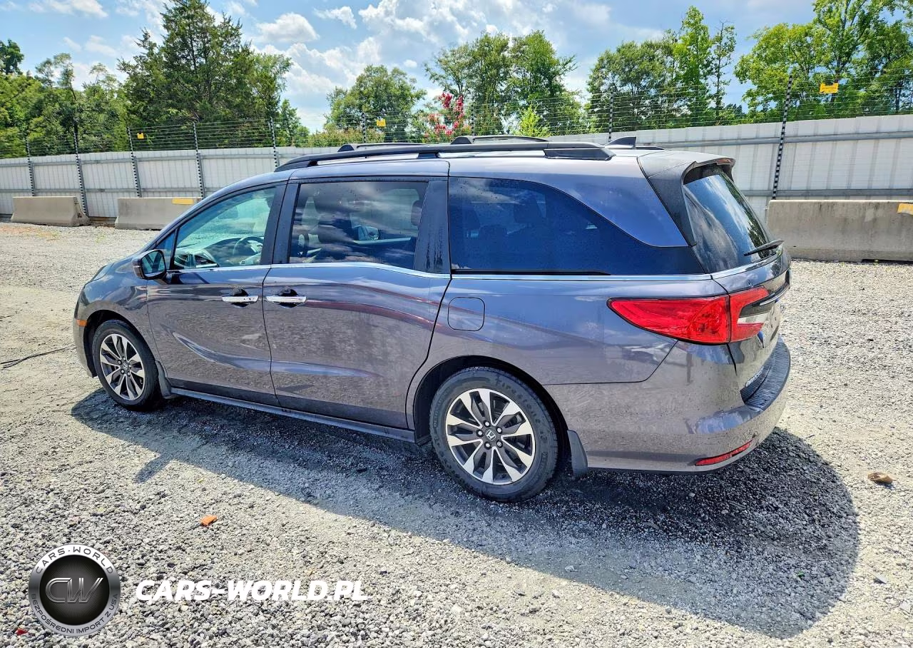 2022 Honda Odyssey Exl VIN:5FNRL6H72NB036719 - 2