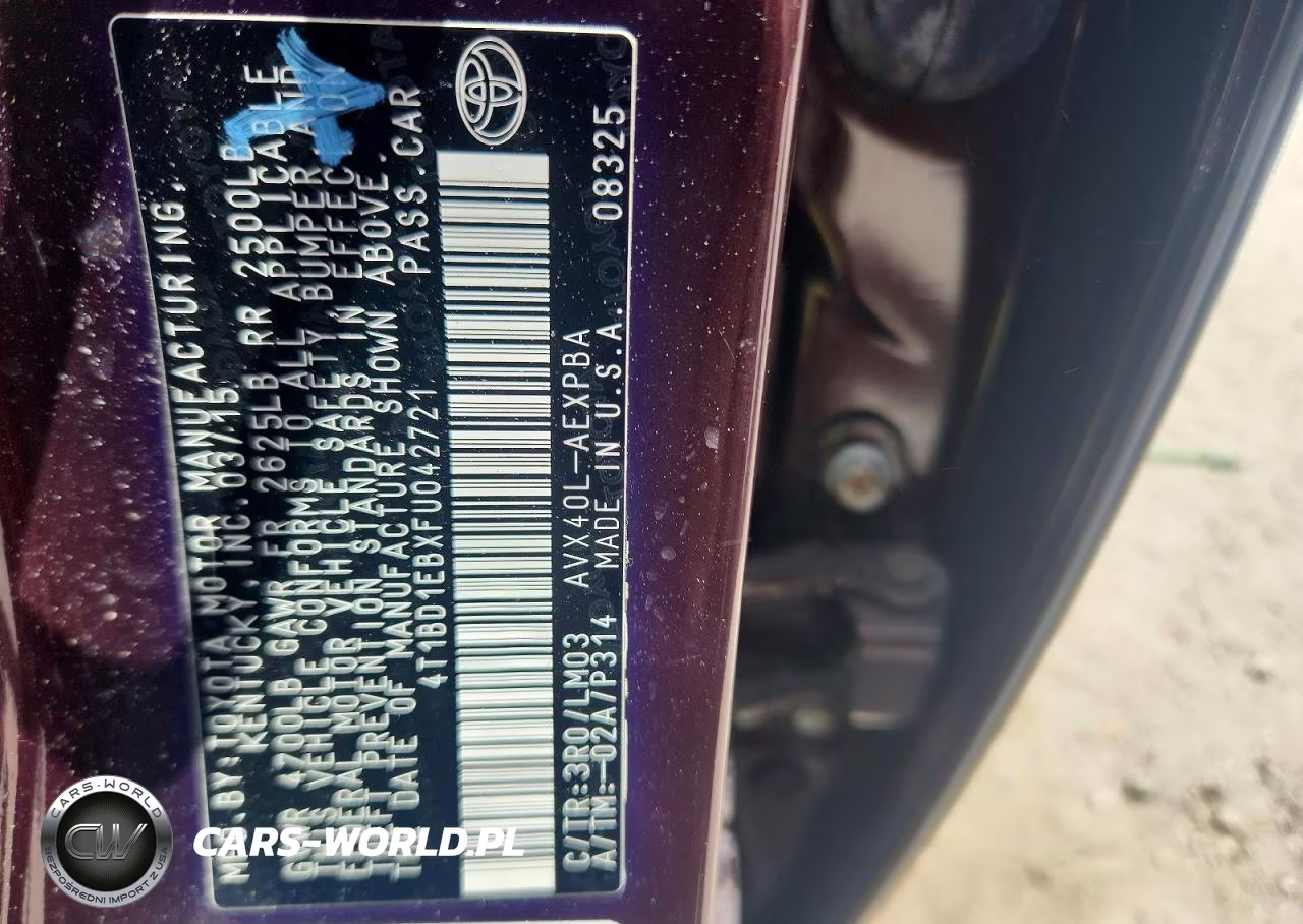2015 Toyota Avalon Hybrid Limited VIN:4T1BD1EBXFU042721 - 13