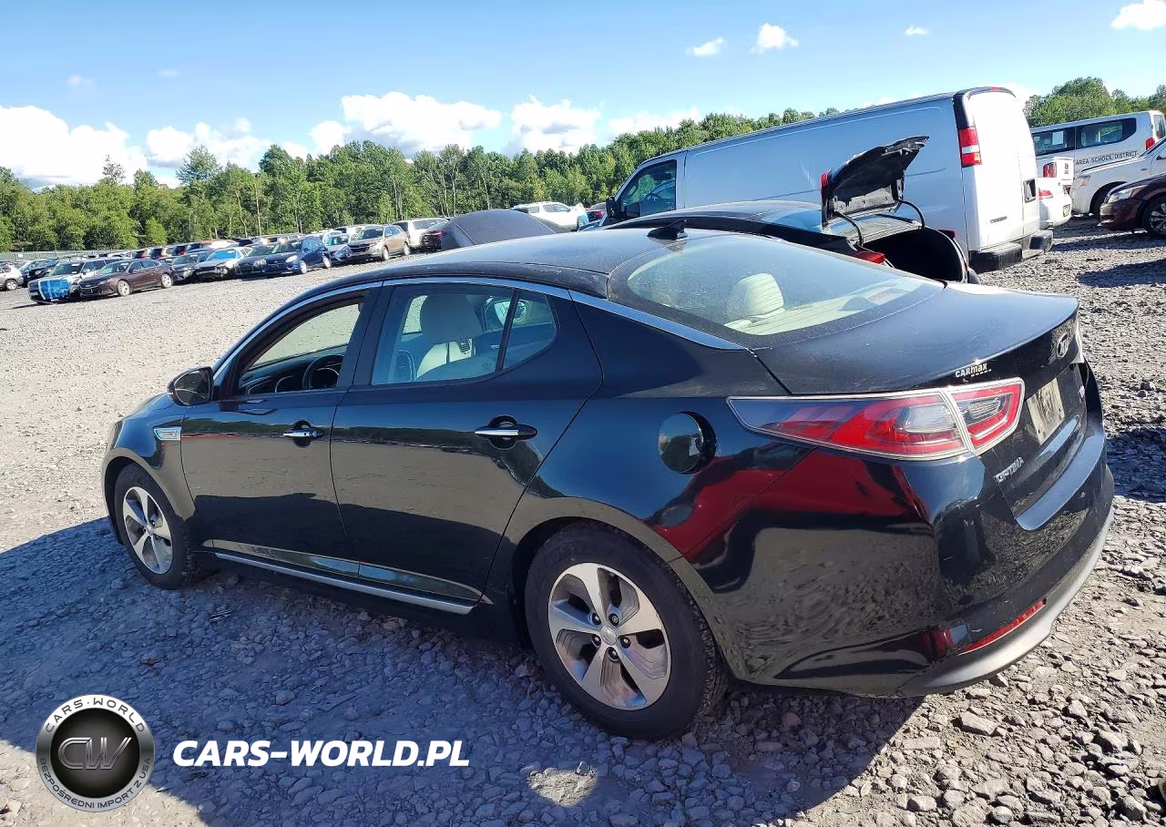 2015 Kia Optima Hybrid VIN:KNAGM4AD7F5077727 - 2