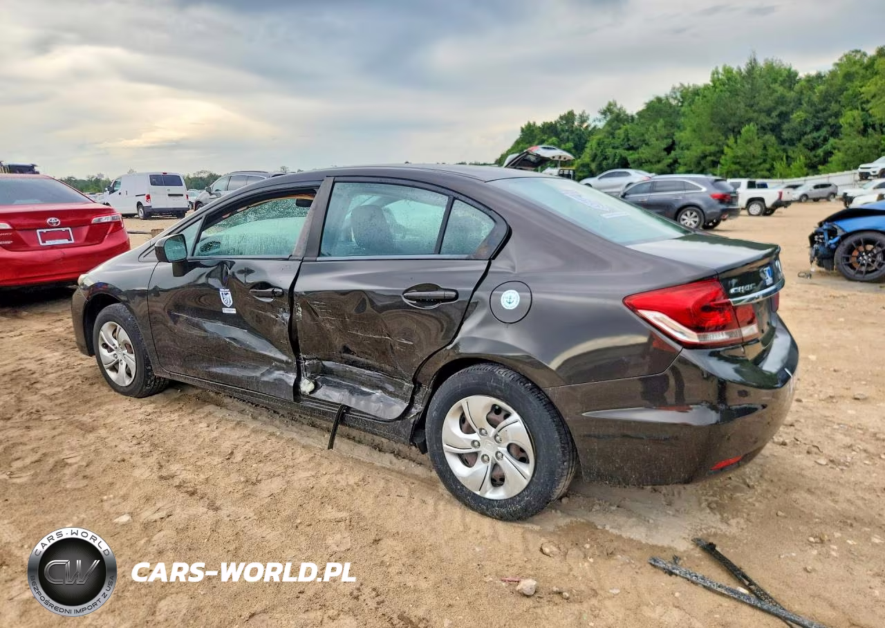 2014 Honda Civic Lx VIN:2HGFB2F57EH554949 - 2