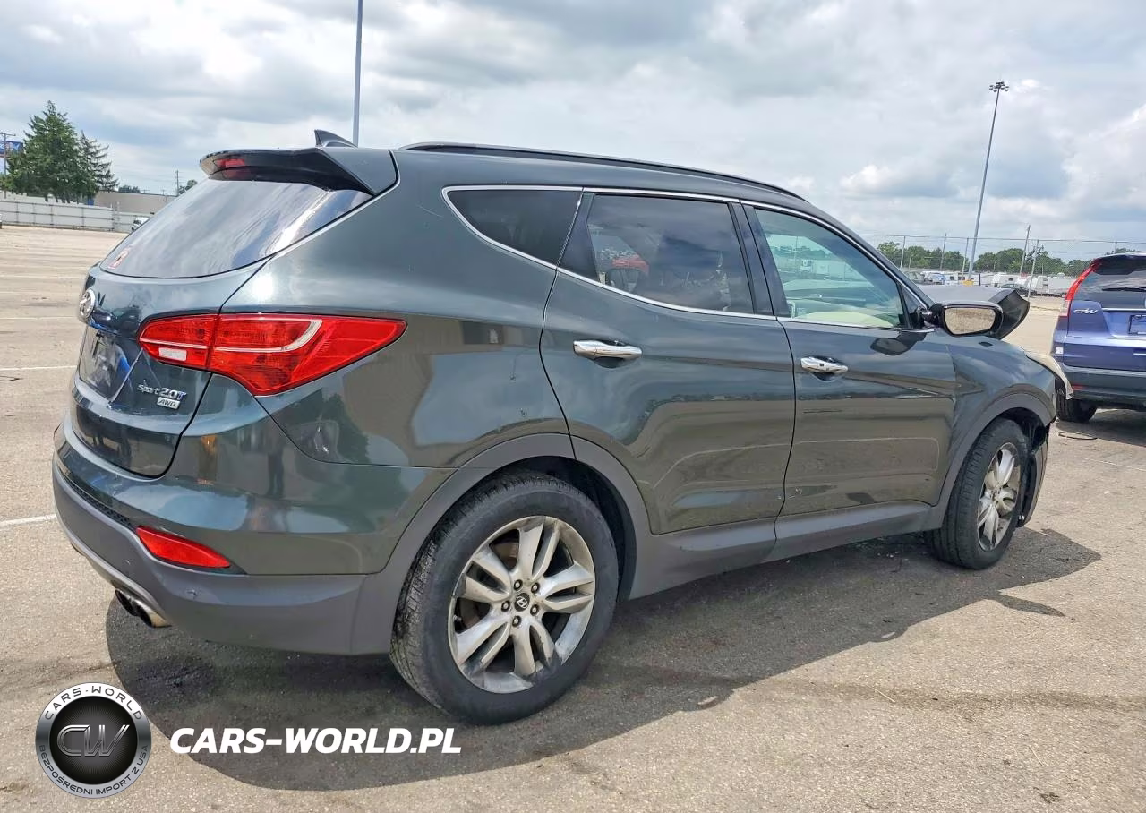 2013 Hyundai Santa Fe Sport 2.0T VIN:5XYZUDLA2DG095376 - 3