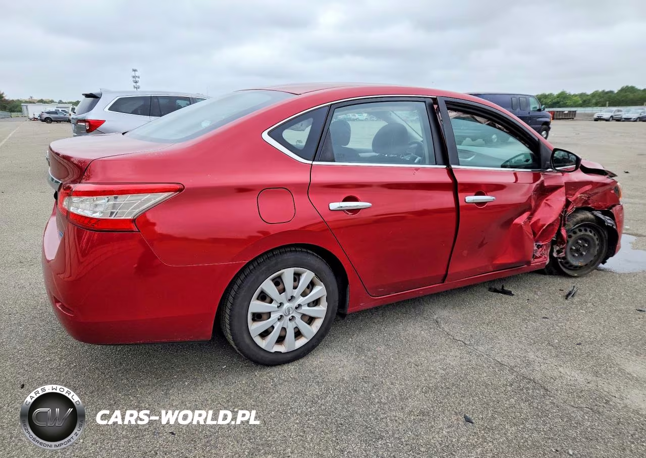 2014 Nissan Sentra S VIN:3N1AB7AP8EY241534 - 3