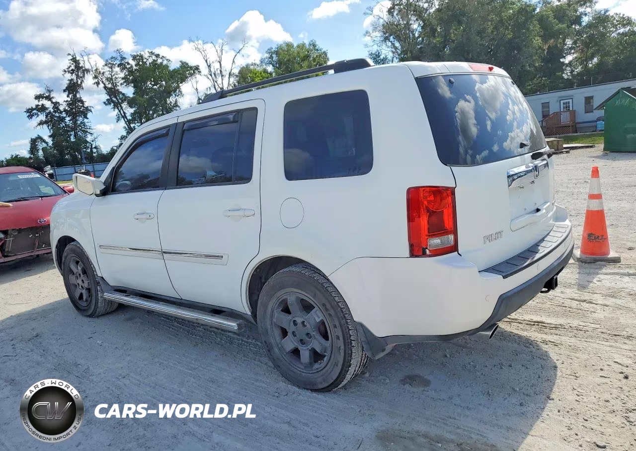 2010 Honda Pilot Touring VIN:5FNYF3H92AB001272 - 2