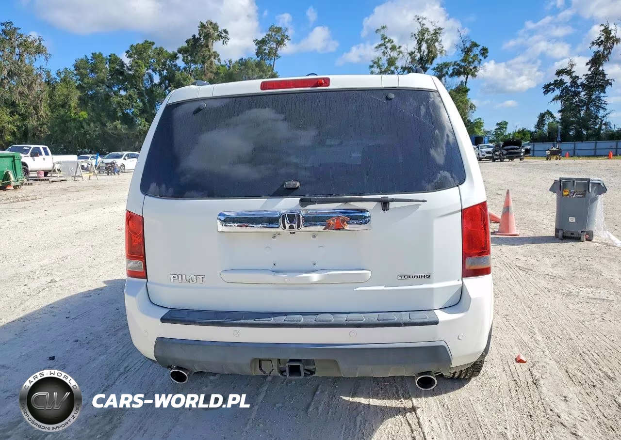 2010 Honda Pilot Touring VIN:5FNYF3H92AB001272 - 6