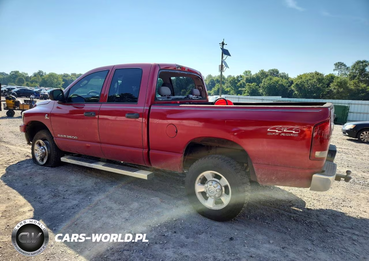 2006 Dodge Ram 2500 St VIN:3D7KS28C46G194720 - 2