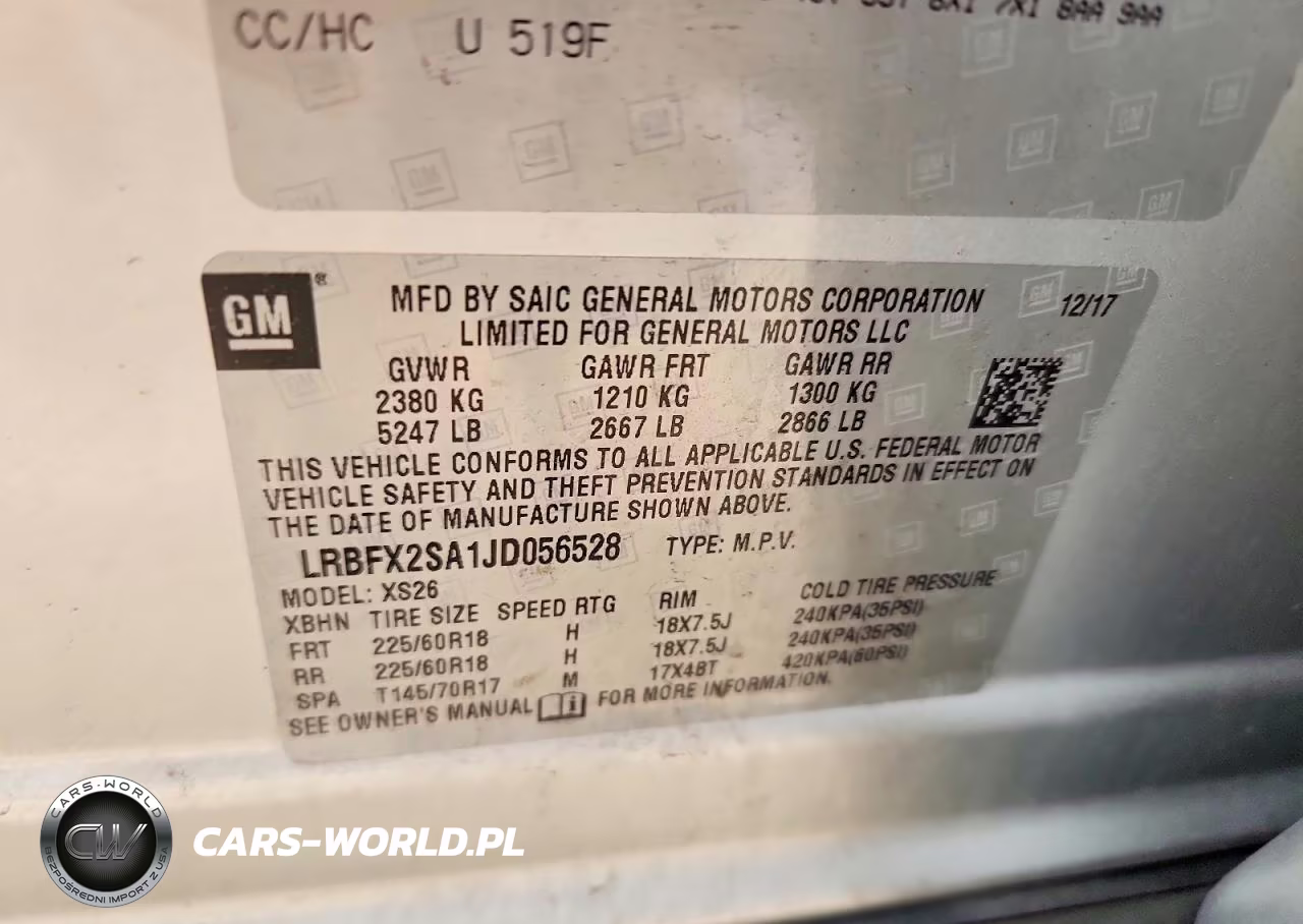 2018 Buick Envision Essence VIN:LRBFX2SA1JD056528 - 12