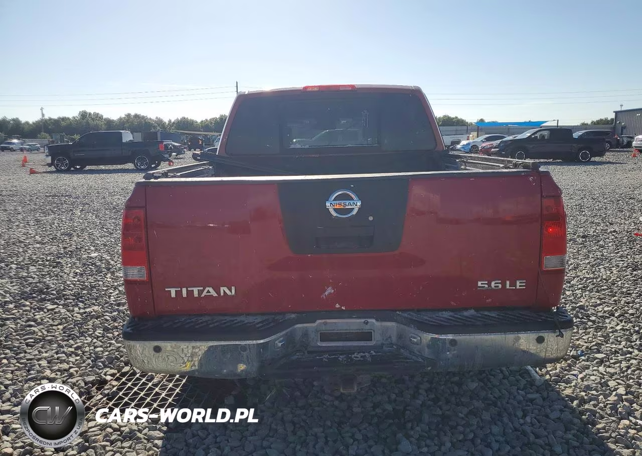 2006 Nissan Titan Xe Ffv VIN:1N6BA07AX6N512779 - 6