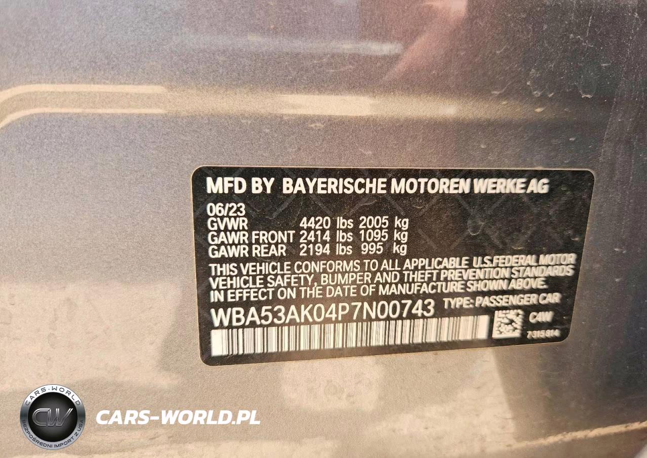 2023 BMW 228I VIN:WBA53AK04P7N00743 - 12