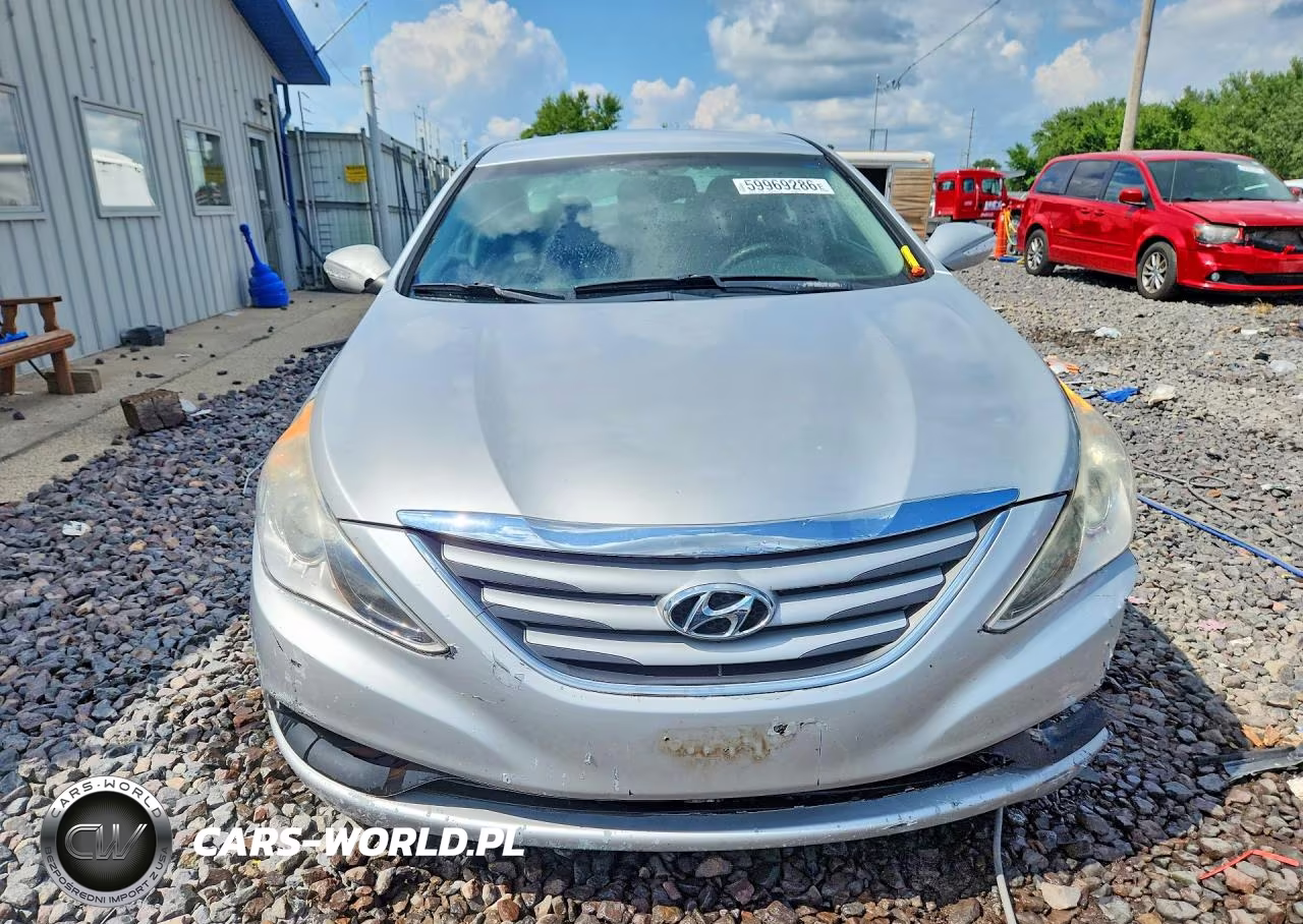 2014 Hyundai Sonata Gls VIN:5NPEB4AC6EH933203 - 5