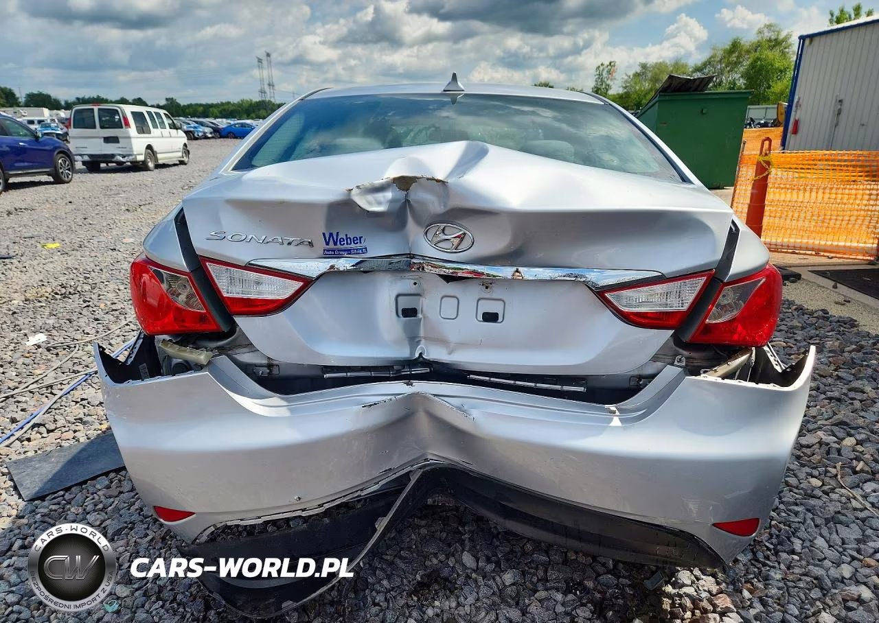 2014 Hyundai Sonata Gls VIN:5NPEB4AC6EH933203 - 6