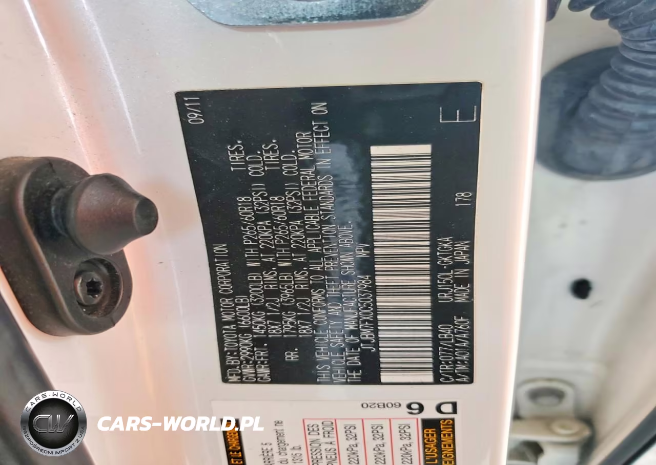 2012 Lexus Gx 460 VIN:JTJBM7FX0C5037984 - 13