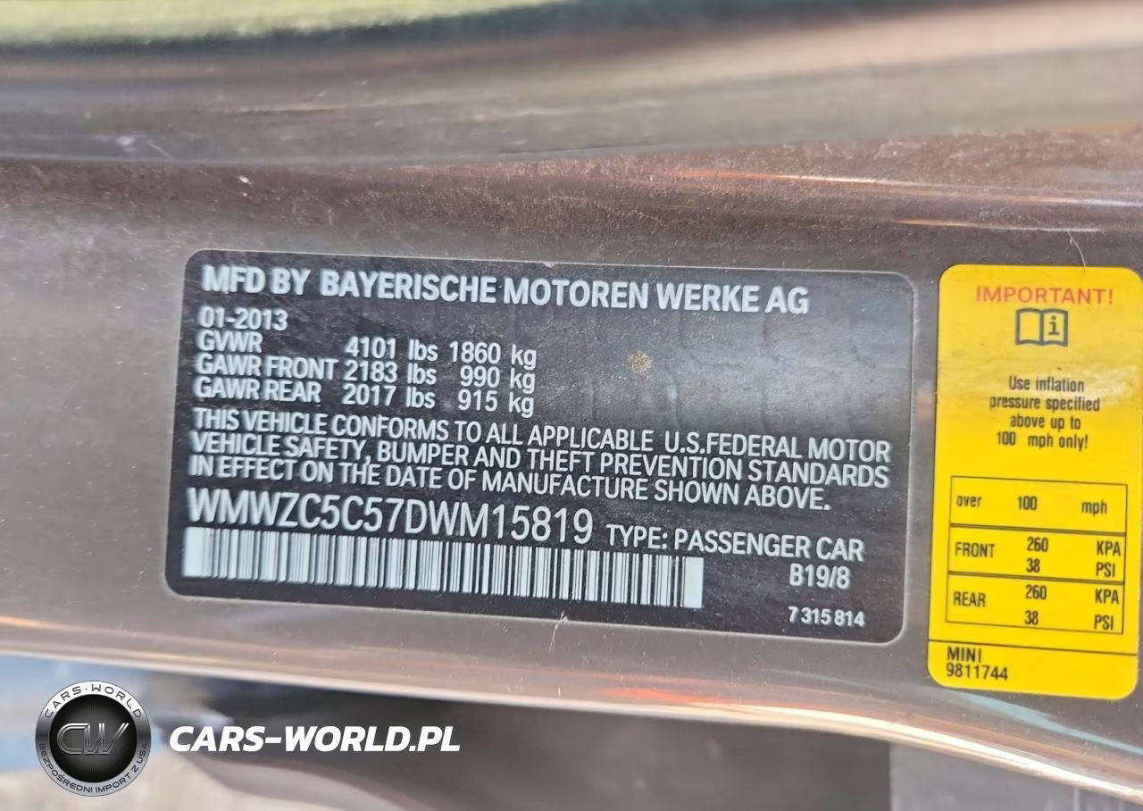 2013 Mini Cooper S Countryman VIN:WMWZC5C57DWM15819 - 12