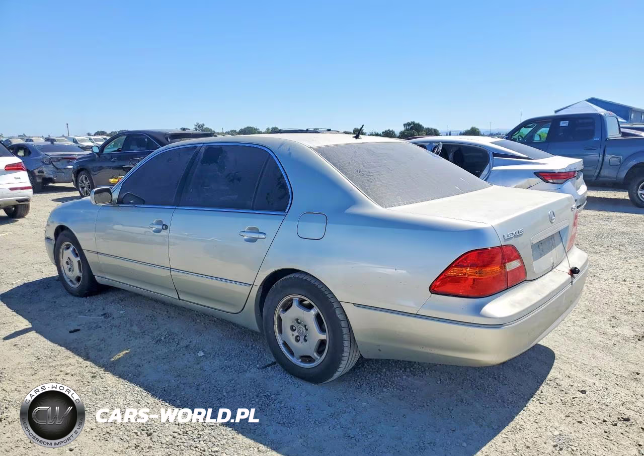 2002 Lexus Ls 430 VIN:JTHBN30F420082235 - 2