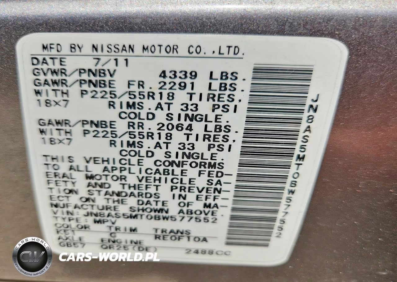 2011 Nissan Rogue S VIN:JN8AS5MT0BW577552 - 13
