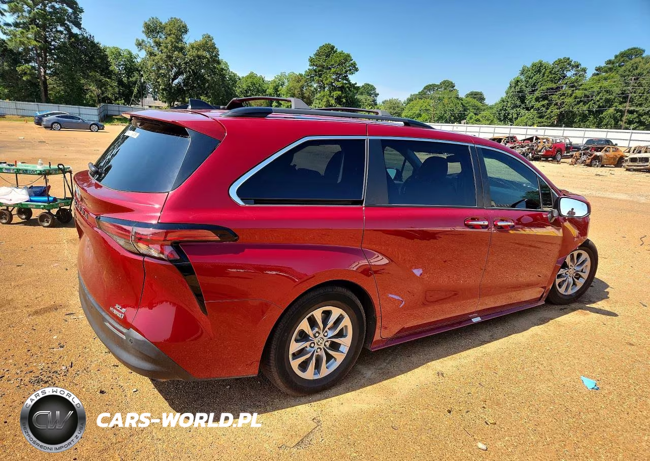 2022 Toyota Sienna Xle VIN:5TDYRKEC8NS130667 - 3